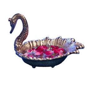 ชามสลัดแฟนซีสีทองทันสมัยทันสมัยดีไซน์โลหะสำหรับผักและผลไม้ชามตกแต่งใหม่ - Product Image 1