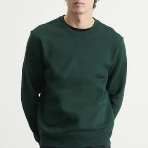 Sudadera de Cuello Redondo de Felpa 100% Algodón de Alta Calidad, Conjunto de Ropa Urbana de Invierno Unisex, Cómodo para Hombres y Mujeres - Product Image 5