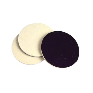 Disques en feutre à dos auto-agrippant, haute dureté et durables, tampons de polissage OEM pour applications sur miroirs, acier inoxydable et meubles - Product Image 1