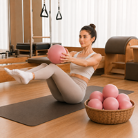 Mini ballon de Pilates et de yoga 15-25 cm, souple, anti-éclatement, léger, durable, logo personnalisé