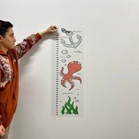 Tableau de croissance portable en polystyrène effaçable à sec StaticPaper Model-6, durable, réutilisable, à électricité statique, pour enfants, pliable, mural