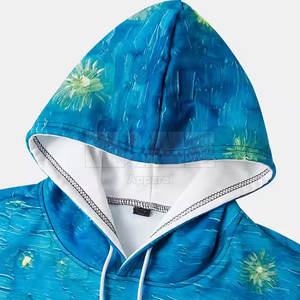 Sudaderas con capucha de sublimación de poliéster de diseño personalizado de alta calidad para hombres Top de peso ligero-para la temporada de invierno - Product Image 3