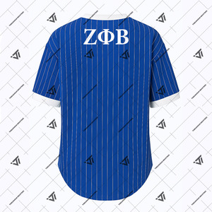 เสื้อฟุตบอลทีมกรีก Zeta phi รุ่นเบต้าเสื้อเจอร์ซีย์นักบอลลายทางกรีกฤดูร้อน - Product Image 2