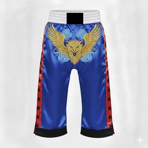 Pantalon de Kickboxing 2026 de Haute Qualité 100% Polyester avec Logo Personnalisé Séchage Rapide Service OEM - Product Image 1