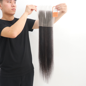 ขายส่งลูกไม้เข้ารูปแบบ Hd,ปิด4X4 5X5 6X6 7X7ผมมนุษย์บราซิลเวอร์จิน4X13 6X13 Hd ลูกไม้ปิดหน้าผาก - Product Image 6