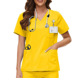 Conjuntos de Uniformes Médicos Personalizados para Mujer, Uniformes de Hospital Elegantes, Uniformes Médicos al por Mayor, Conjuntos de Uniformes Médicos Deportivos Tejidos para Mujer - Product Image 6