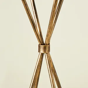 ชุดเชิงเทียนโลหะสีทองสำหรับตกแต่งโต๊ะ3ชิ้น - Product Image 3
