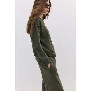 Sweat-shirt à effet délavé avec slogan - Product Image 4