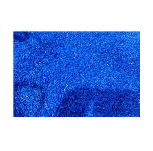 โรงงานผลิต จำหน่ายส่ง ราคาส่ง คุณภาพสูง เกล็ดพลาสติก HDPE สีน้ำเงิน เกรดอาหาร เกรดฟิล์ม เกรดเส้นใย เรซินรีกรินด์ - Product Image 2