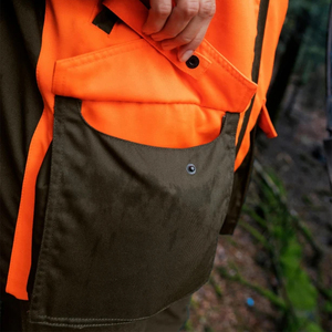 Ensemble de survêtement de chasse sur mesure de qualité supérieure, manches longues, fermeture éclair, capuche, multi-poches, ensemble de randonnée d'hiver, imprimé, imperméable - Product Image 4