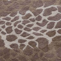 Heiß begehrter weiß-beiger Woll-Viskose-Handtufting-Teppich: Verspielte Eleganz im modernen Boho-Leopardenmuster für Kinderzimmer, Wohnzimmer, Gebetsbereich und Haustiere