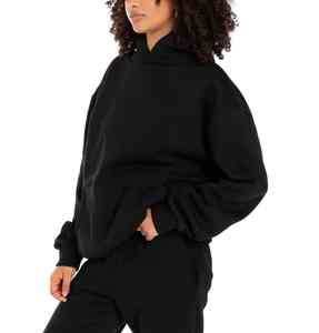 2024 High Quality Fashionable Stylish <b>Hoodie</b> for Men's Long Sleeve Black Embroidery Color <b>Plain</b> <b>Hoodie</b> Sweatshirts for Men's - Product Image 5