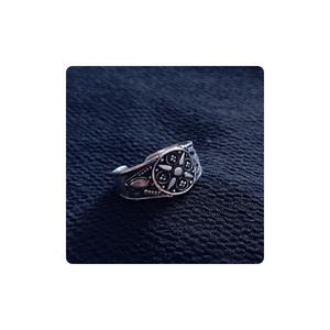 Anillos de plata de ley 2022, embalaje personalizado, Tribal, 925 - Product Image 4