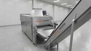 Máquina de Asado Continuo de Banda SUISER MAKINE, 80 Kg/H, Acero Inoxidable, Energía Eléctrica - Product Image 1