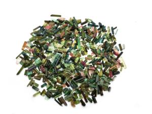 Tourmaline crayon rugueux 50 CT tourmaline naturelle pierre précieuse en vrac brute, tourmaline multicolore brute pour la fabrication de bijoux - Product Image 4