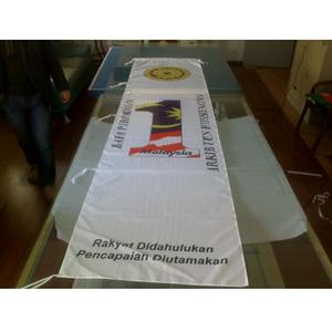 ผ้าไนลอนทนทานพิมพ์ลายสกรีนผ้าไหมลายธงการเลือกตั้งสไตล์ลำลองและเสาธงไม้สำหรับกิจกรรมส่งเสริมการขาย - Product Image 2