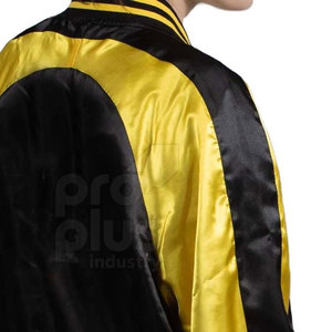 เสื้อแจ็คเก็ตผู้ชายสไตล์ลำลองสำหรับฤดูหนาว ผ้าซาติน คอตั้ง ด้านหน้าเรียบ น้ำหนักเบา ลายตัวอักษร ผิวเรียบเนียน เหมาะสำหรับทุกโอกาส รวดเร็วในการสั่งซื้อ - Product Image 6