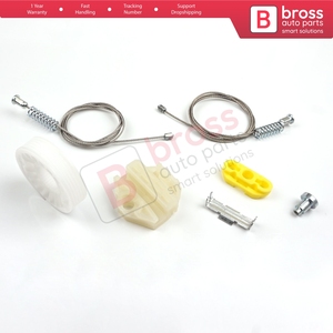 ชุดซ่อมมอเตอร์กระจกหน้าต่าง BWR195 สำหรับประตูหลังซ้ายหรือขวา สำหรับ Astra G MK4 T98 ปี 1998-2004 4/5 ประตู 90521877 90521878 - Product Image 4