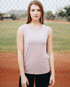 Nouveau débardeur respirant de qualité bon marché pour femmes, nouveau débardeur en coton respirant personnalisé - Product Image 6