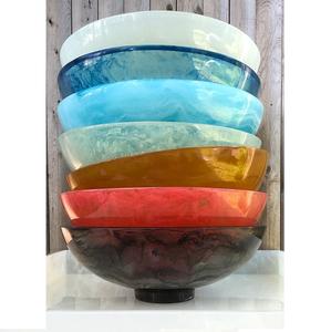 Ensaladera de Resina Pulida Hecha a Mano - Uso en Cocina y Restaurante, Diseño Clásico de Lujo, Colores y Logotipo Personalizables Disponibles - Product Image 2