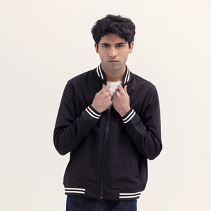 Factory Made Warm Streetwear Low MOQ <b>Leather</b> Varsity <b>Jacket</b> Best Selling Winter Fashion <b>Men</b> Varsity <b>Jackets</b> - Product Image 4