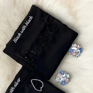 ผ้าสำหรับผู้หญิงแบบดั้งเดิมดูไบบายาสปักด้วยมือดีไซน์เรียบหรูผ้าระบายอากาศได้ผ้าทำงานด้วยมือแบบพรีเมี่ยมสำหรับมุสลิม - Product Image 3