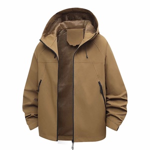 Vestes coupe-vent en polyester 100% couleur unie, personnalisables avec logo, confortables et douces, vente en gros - Product Image 4