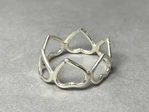 คุณภาพสูงแฟชั่นแหวนหัวใจเงินสเตอร์ลิง925เครื่องประดับวินเทจทำด้วยมือเครื่องประดับเงินสำหรับงานแต่งงานดีไซน์หัวใจขายส่ง - Product Image 2