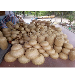 Lámpara colgante vintage Lámpara de bambú hecha a mano 100% Bambú natural al por mayor al mejor precio - Product Image 4