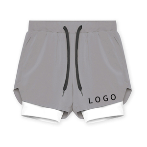 Short MMA entièrement personnalisé avec coupe confortable Fourniture directe d'usine Motif solide Style décontracté Concevez votre propre logo - Product Image 6