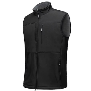 Personalizar de alta calidad para hombre deporte al aire libre invierno impermeable a prueba de viento trabajo carga Softshell pesca caza chaleco - Product Image 1