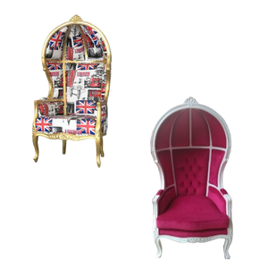 wholesale high back king and queen <b>princess</b> <b>chairs</b> wedding throne <b>chair</b> for sale commercial hotel <b>chairs</b> Indonesia Products - Product Image 5