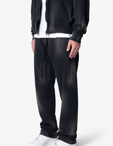 Alta calidad 100% algodón francés Terry Streetwear Sunfade lavado holgado transpirable largo cordones Streetwear Joggers para hombres - Product Image 2