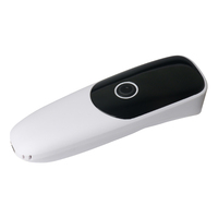 Escáner de Código de Barras Inalámbrico 2D, Lector de Códigos QR BT Portátil para Inventario y Punto de Venta, Dispositivo Móvil con Base USB