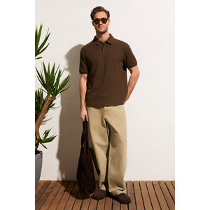 GRIMELANGE MINNUTU เสื้อยืดคอกลมผ้าฝ้ายออร์แกนิกสำหรับผู้ชายทรงปกติ - Product Image 6