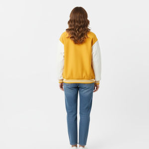 Veste de baseball pour femmes en coton avec imprimé design respirant à séchage rapide Fournisseur d'usine Vente en gros Fabrication sur mesure Mode décontractée - Product Image 2