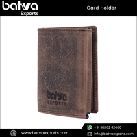 Dompet Kartu Kulit Asli Pria Model Terbaru, Logo Custom, Kualitas Tinggi 100% Terjamin, Harga Pabrik Murah