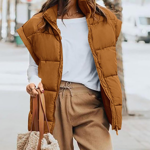 Chaleco acolchado personalizado, abrigo de burbujas, chaleco acolchado de algodón para invierno, chaleco acolchado personalizado para hombres y mujeres - Product Image 1