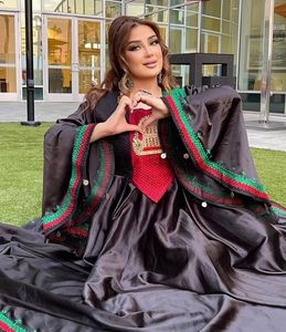 Ropa tradicional hecha a mano vestido afgano de alta calidad mejor Material afgano Vintage vestidos de mujer 0669 - Product Image 2