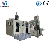 Máquina Sopladora de Botellas PET Totalmente Automática de 20L con Control PLC Inovance y Sistema Neumático SMC para Botellas de Agua Desechables