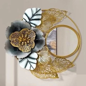 Art Mural en Métal Décoration Murale Suspendue Grande Décoration Murale en Fer pour Bureau à Domicile Fabricant et Exportateurs - Product Image 2