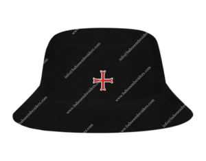 Sombrero de cubo masónico con LOGOTIPO de Caballero Templario DE Sombrero con símbolo bordado - Product Image 1