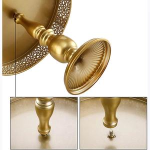 Mesa de postres dorada para decoraciones de boda Baby Shower Aniversario Fiesta Postre Soporte de exhibición - Product Image 2