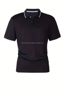 Nueva Camiseta de algodón XL de verano a la moda para hombre, ropa deportiva informal de manga larga, polos transpirables ajustados, polos para hombre - Product Image 6