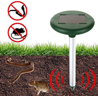 Répulsif solaire sonique étanche extérieur pour taupe répulsif pour campagnols répulsif pour marmotte répulsif antiparasitaire pour rongeurs Gopher