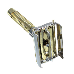 Best Price Safety Razor Daily Men Manual Vintage Shaving Blade Razor 1pcs Handle & 1pcs Double <b>Edge</b> Blade Razor - Product Image 1