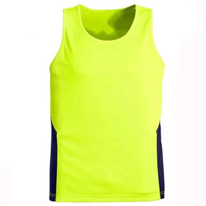 New Arrival Sport Tank Top Breathable Muscle <b>Vest</b> Custom Logo Workout Wear Sleeveless Fitness Rib Tops <b>Men</b> <b>Gym</b> Tank Top - Product Image 3