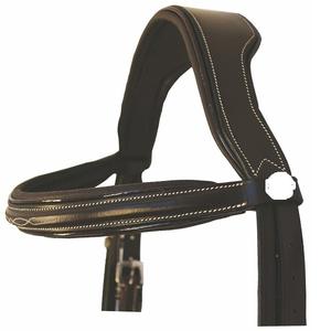 Brida de caballo de cuero genuino Fabricante Brida de caballo de cuero genuino colorido de lujo en India - Product Image 4