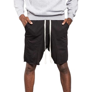 Pantalones Cortos Deportivos Transpirables para Hombre, 100% Algodón, Personalizados, Gruesos, Antiarrugas, con Cordón Ajustable, Estilo Urbano - Product Image 1