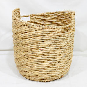 Artex Dong Thap, jacinto de agua Natural multiusos, cestas de almacenamiento apilables, organizadores de regalo tejidos a mano para decoración del hogar - Product Image 3